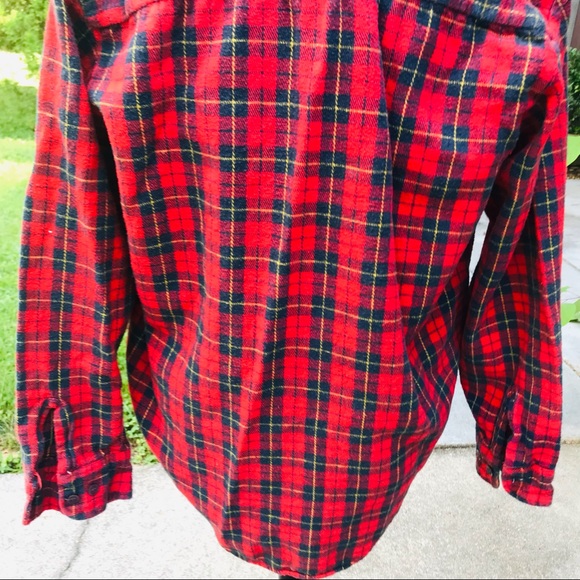 Vtg Kingsport flannel shirt size M - Picture 7 of 8